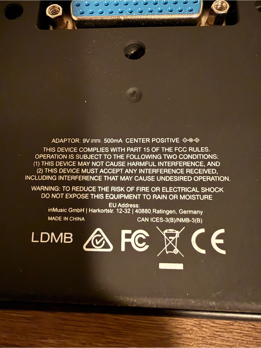 Alesis Command Advanced Drum Module Cables Power Adapter Not Tested For Parts - Picture 5 of 10